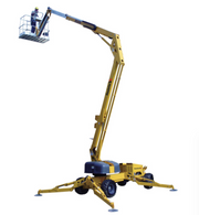 Haulotte 55XA Drivable Man Lift 55' from wards Equipment rentals in Michigan