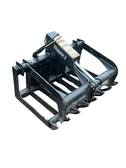 Compact Stand-On Skid Loader Root Grapple 36"