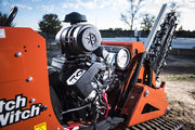 close up of ditch witch engine