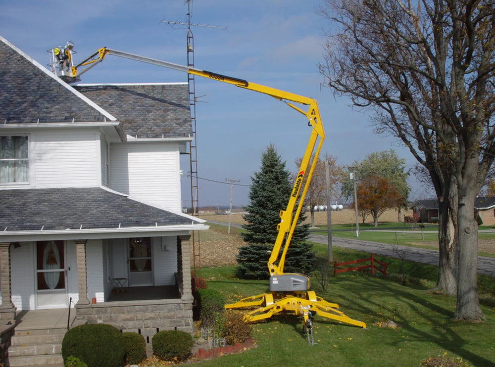 Haulotte 5533A: 55' Towable Man Lift