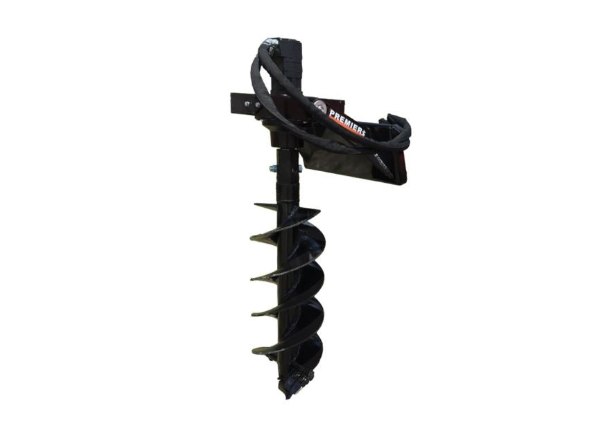Stand-On Skid Loader Post Hole Auger