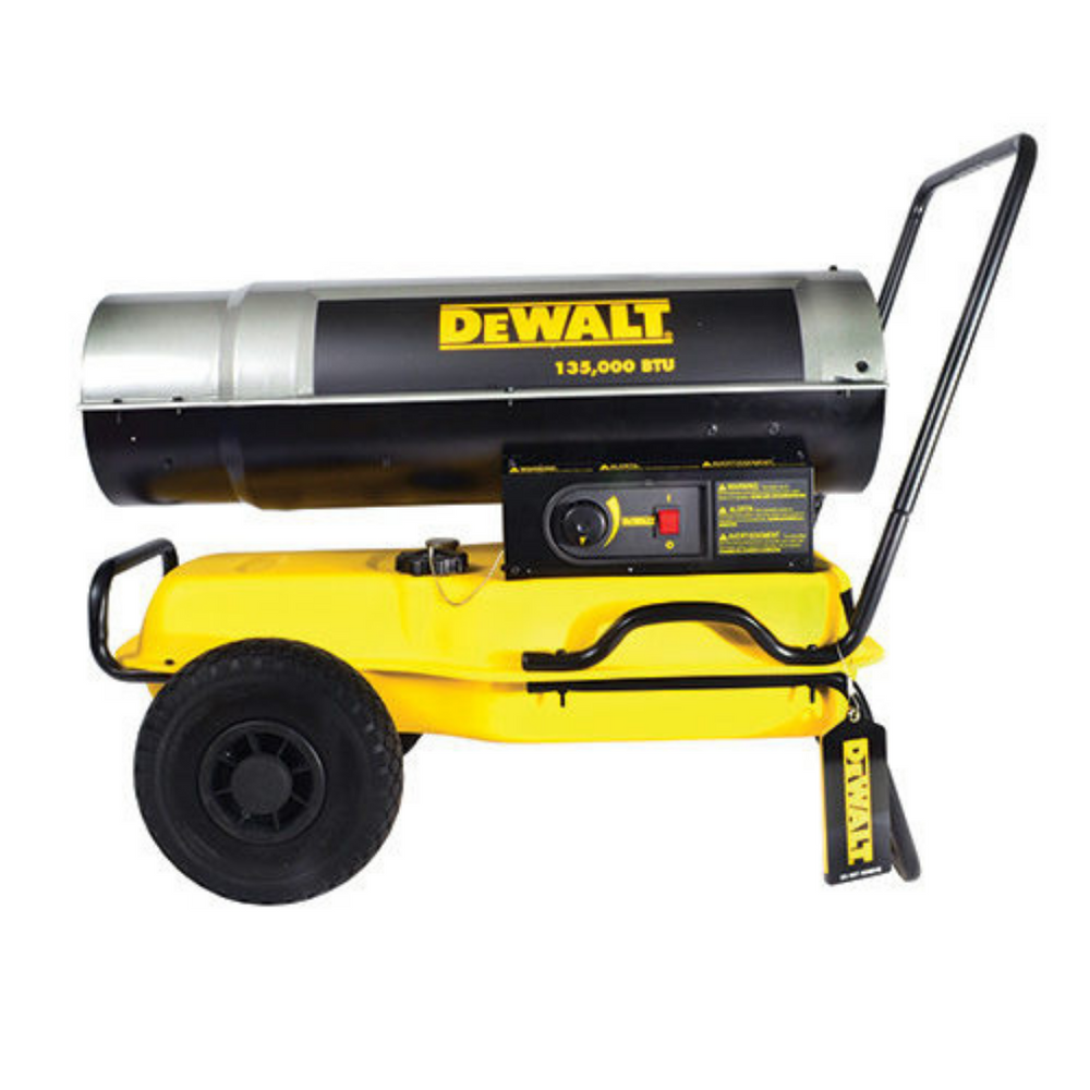 DeWalt 190,000 BTU Forced Air Heater W/Fuel Included