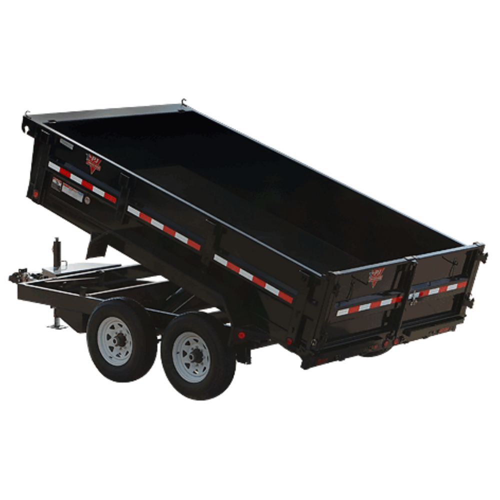 Dump Trailer 6' X 12' (6.2 Cubic Yards)