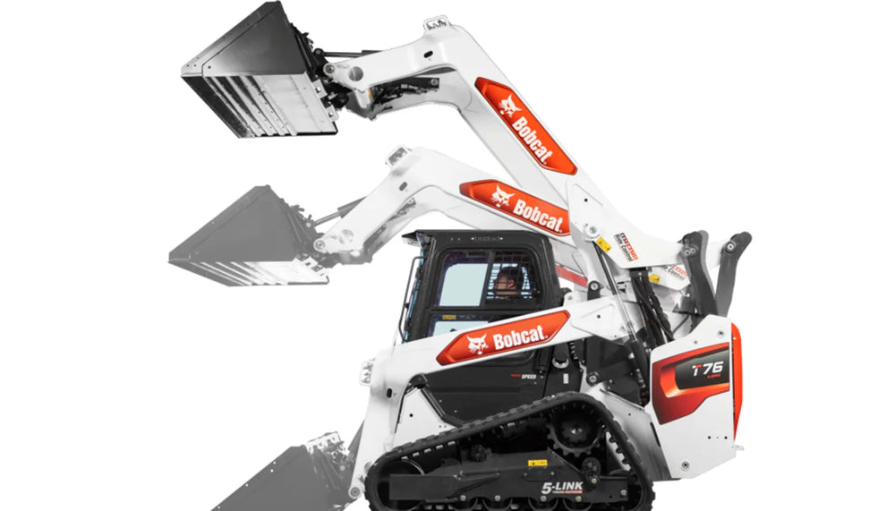 bobcat skid loader side view