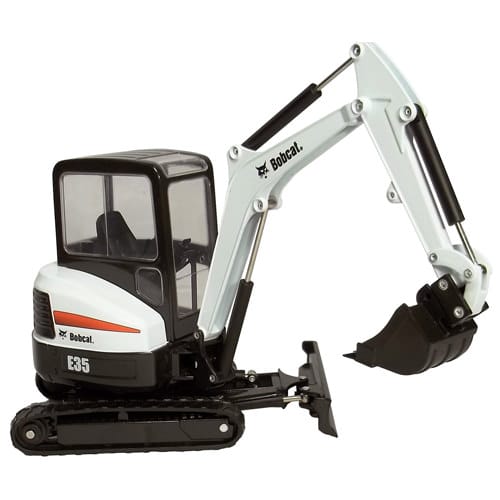 Bobcat E35 Mini Excavator (With 12" or 24" Bucket)