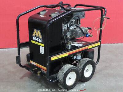 side view of Mi-T-M brand heated power washer