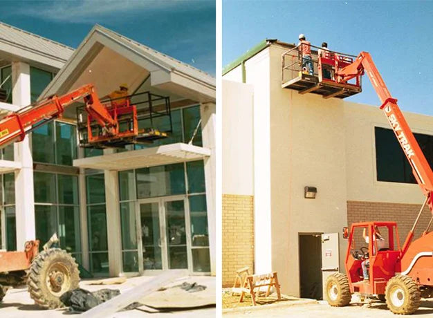 Safety Work Platform Telehandler Attachment