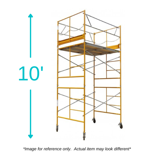Bil-Jax Indoor/Outdoor Scaffolding Tower - 10' Kit