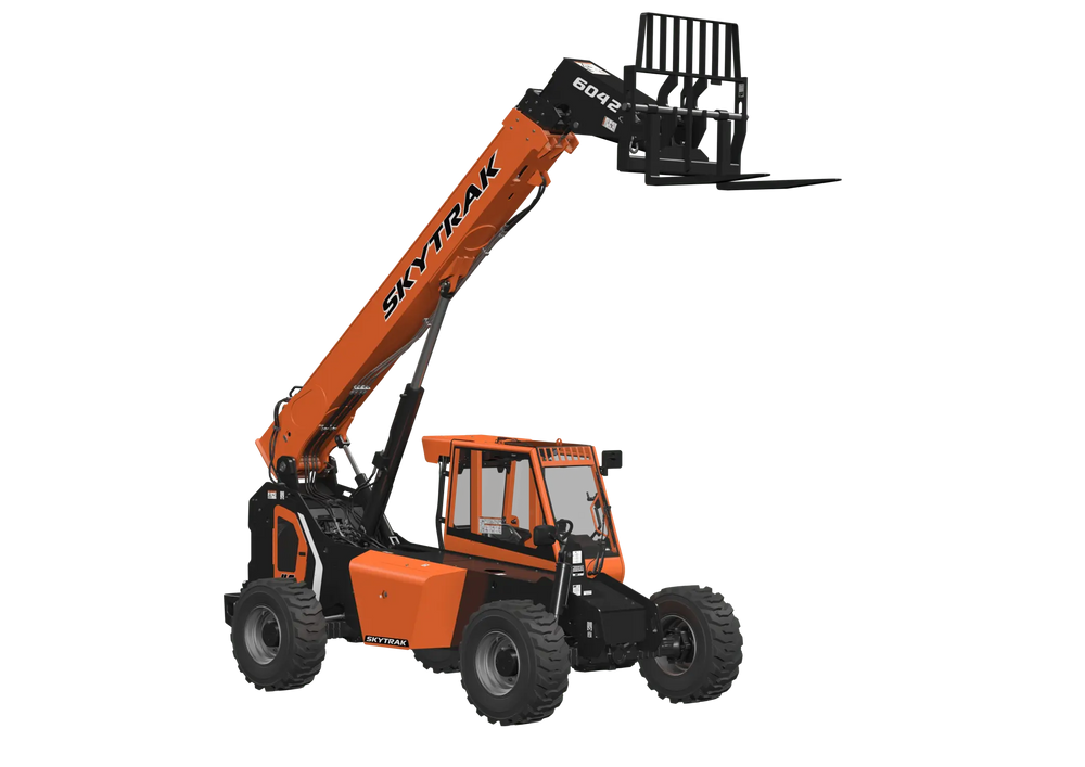 Skytrak telehandler extended