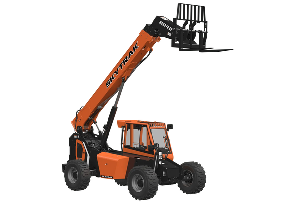 Skytrak telehandler extended