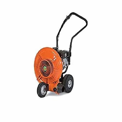 side view of billy goat walk behind leaf blower